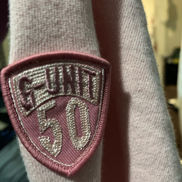 💗 Adorable vtg y2k era baby pink G-Unit zip up 💗 - Picture 4 of 6